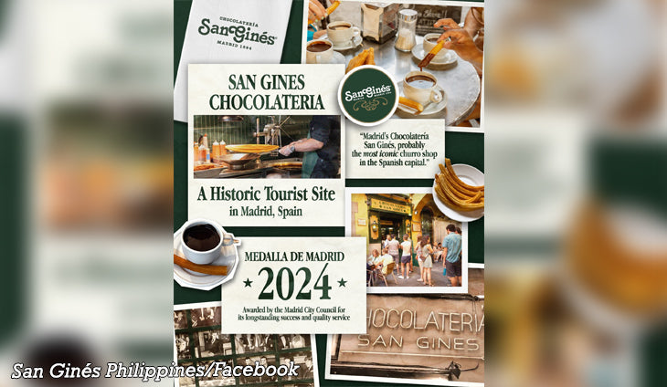 Madrid’s iconic San Gines churros is coming to Manila in 2026