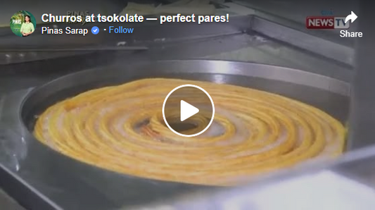 Churros at tsokolate — perfect pares!